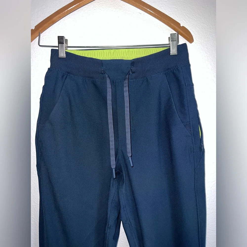 Birddogs women Joggers Size S Navy Drawstring Pockets Boom - Picture 3 of 7